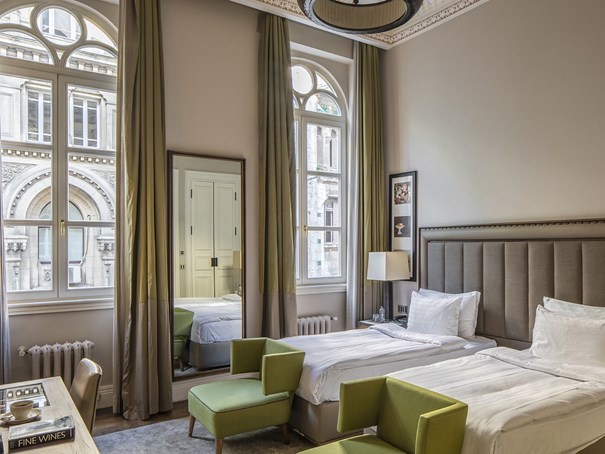 The Bank Hotel Istanbul | Chambre Lits Jumeaux de Luxe Hotel Turquie 2
