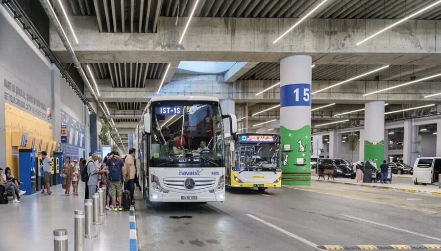 Comment prendre le bus de l'aéroport d'Istanbul à Taksim - Hotel turquie