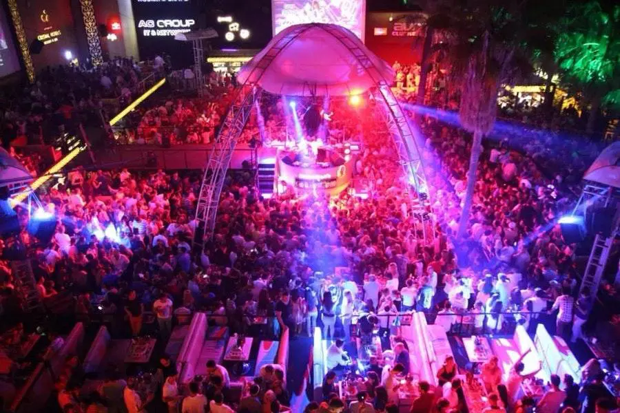 Aura Club Kemer-Antalya la nuit - Hotel Turquie